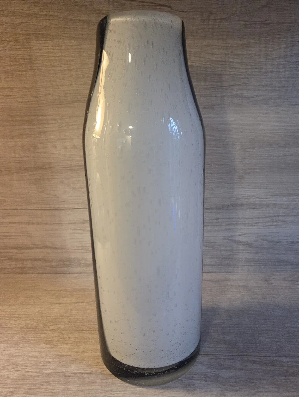 Target Dark Blue and White Glass Vase